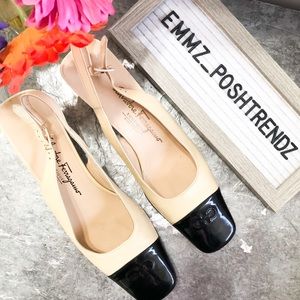 Salvatore Ferragamo Kitten Heals Size 9